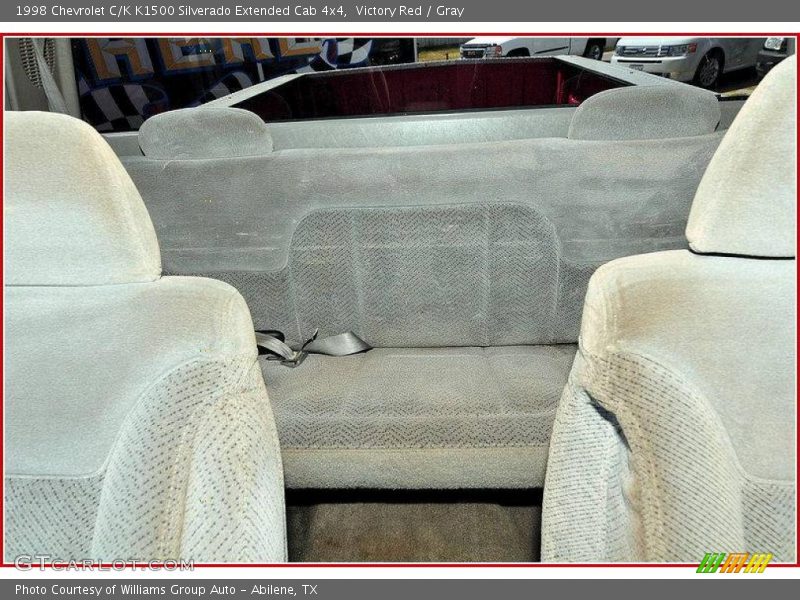 Victory Red / Gray 1998 Chevrolet C/K K1500 Silverado Extended Cab 4x4