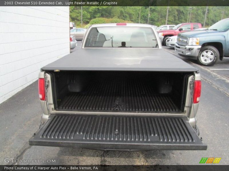 Light Pewter Metallic / Graphite 2003 Chevrolet S10 Extended Cab