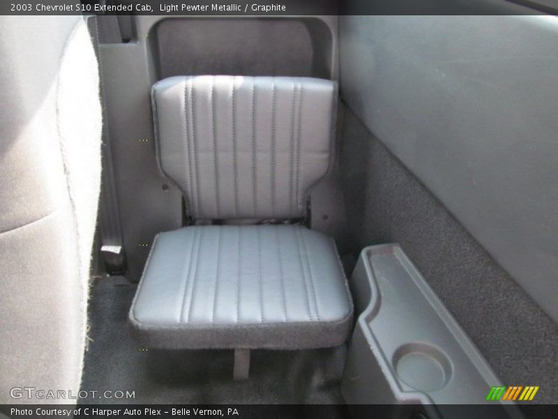 Light Pewter Metallic / Graphite 2003 Chevrolet S10 Extended Cab