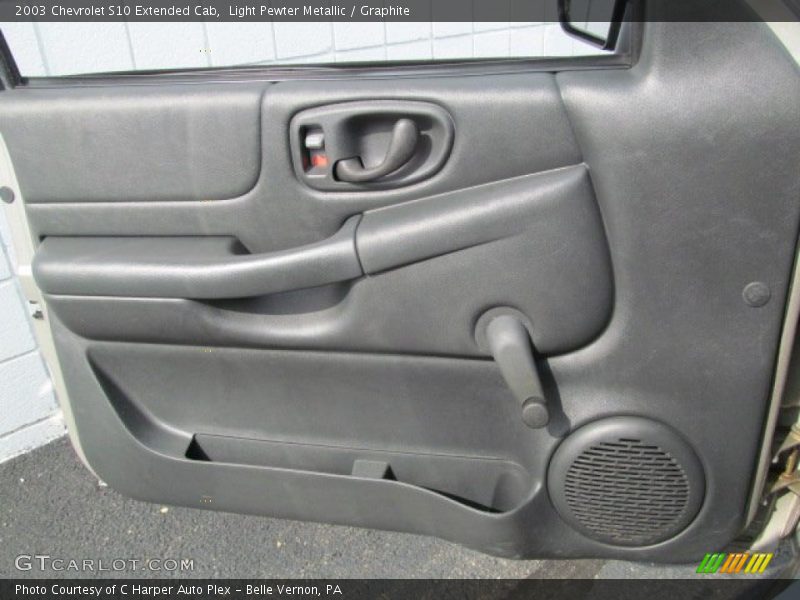 Light Pewter Metallic / Graphite 2003 Chevrolet S10 Extended Cab