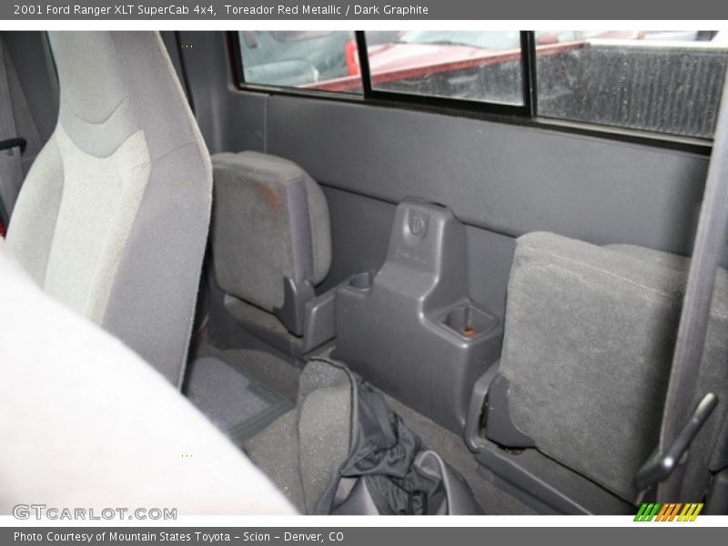 Toreador Red Metallic / Dark Graphite 2001 Ford Ranger XLT SuperCab 4x4