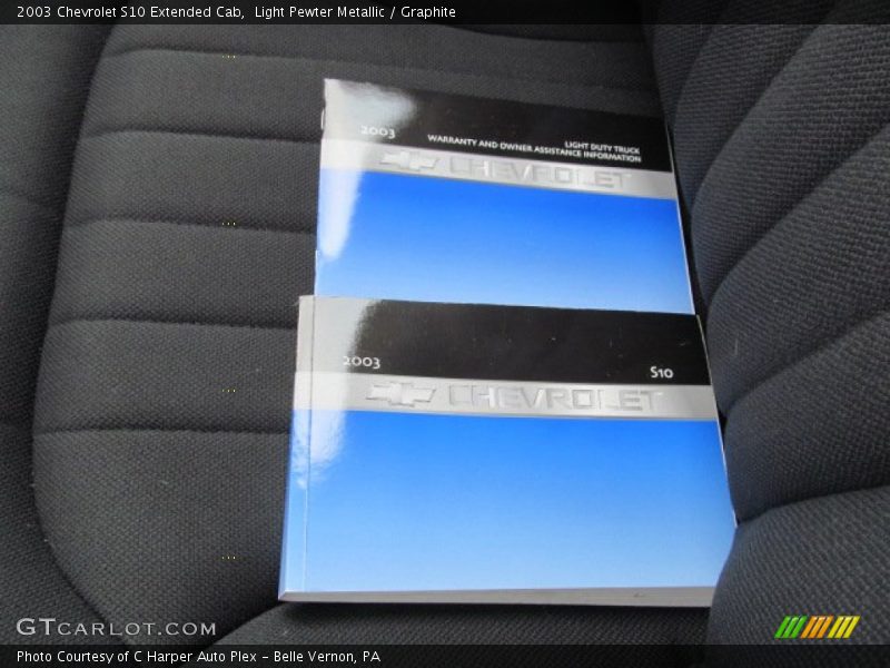 Light Pewter Metallic / Graphite 2003 Chevrolet S10 Extended Cab