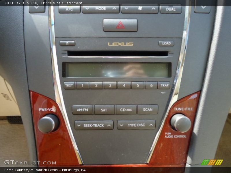 Truffle Mica / Parchment 2011 Lexus ES 350