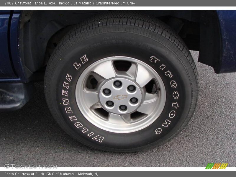 Indigo Blue Metallic / Graphite/Medium Gray 2002 Chevrolet Tahoe LS 4x4