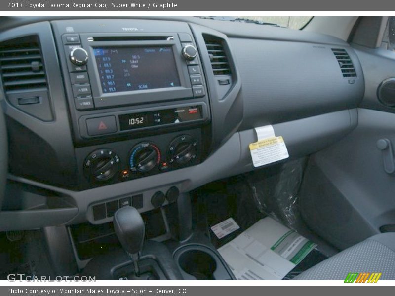Super White / Graphite 2013 Toyota Tacoma Regular Cab