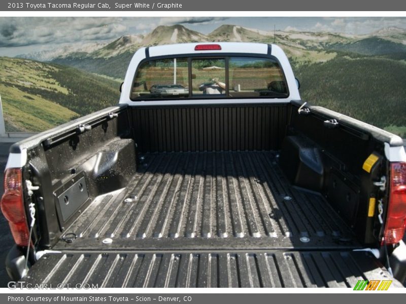 Super White / Graphite 2013 Toyota Tacoma Regular Cab