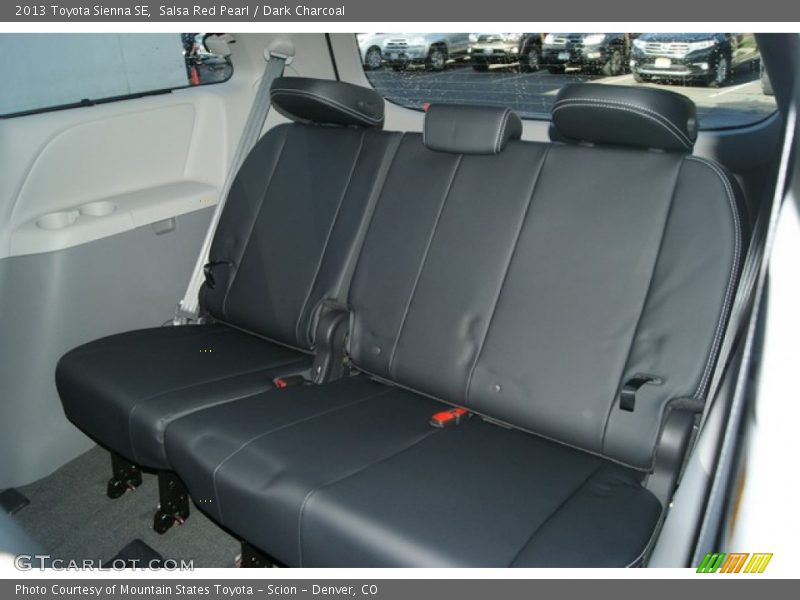 Salsa Red Pearl / Dark Charcoal 2013 Toyota Sienna SE