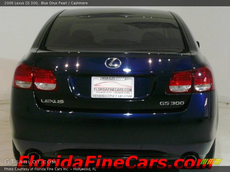 Blue Onyx Pearl / Cashmere 2006 Lexus GS 300