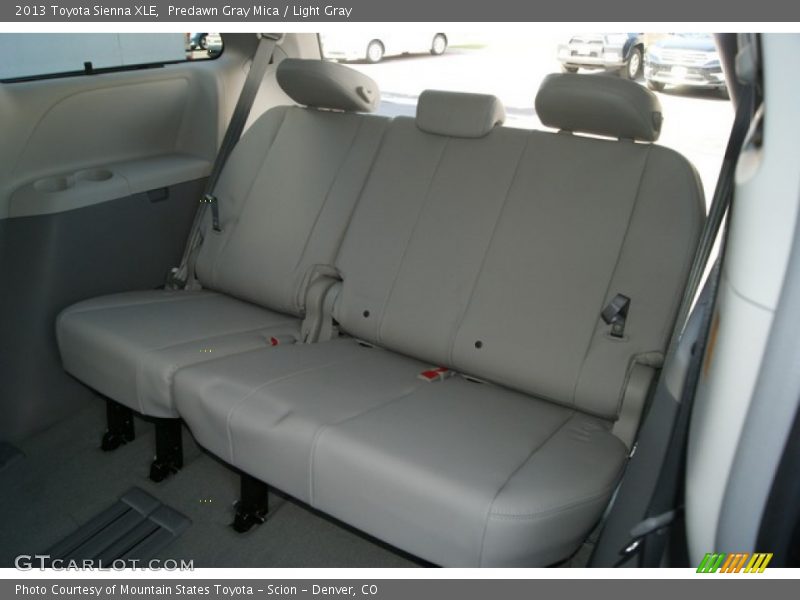 Predawn Gray Mica / Light Gray 2013 Toyota Sienna XLE