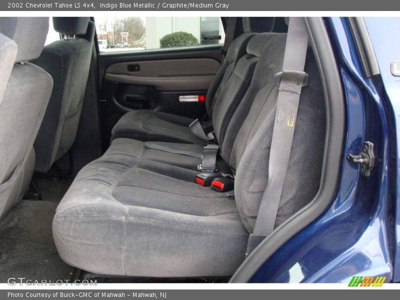 Indigo Blue Metallic / Graphite/Medium Gray 2002 Chevrolet Tahoe LS 4x4