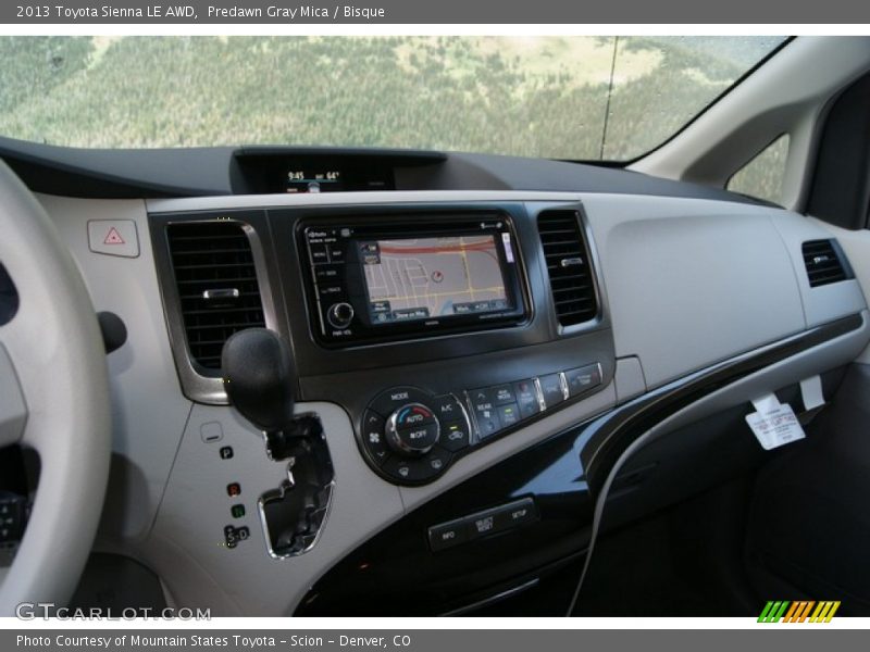 Predawn Gray Mica / Bisque 2013 Toyota Sienna LE AWD