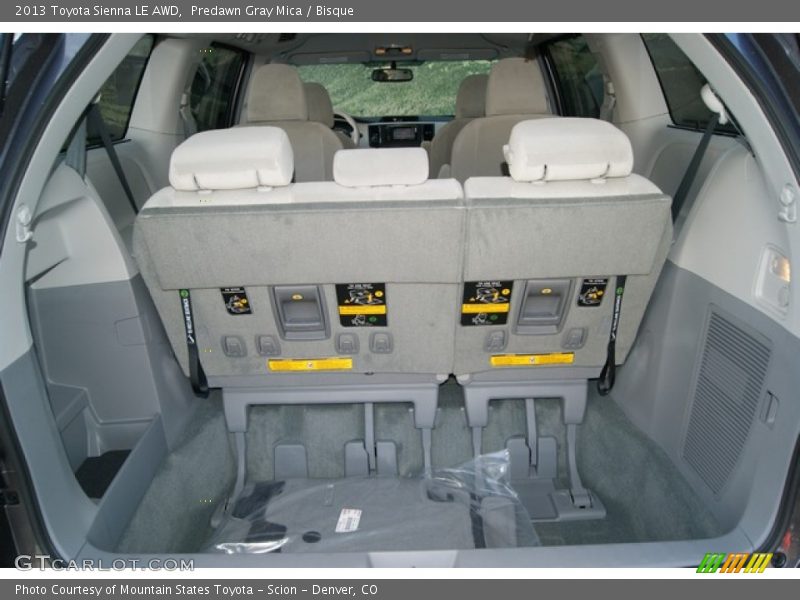 Predawn Gray Mica / Bisque 2013 Toyota Sienna LE AWD