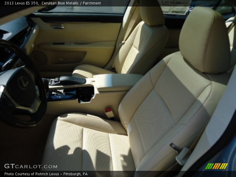 Cerulean Blue Metallic / Parchment 2013 Lexus ES 350