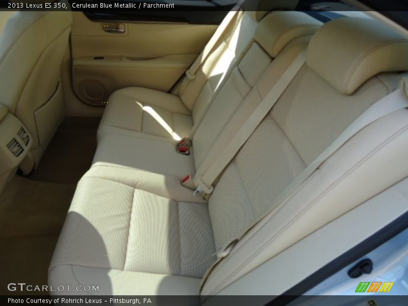 Cerulean Blue Metallic / Parchment 2013 Lexus ES 350