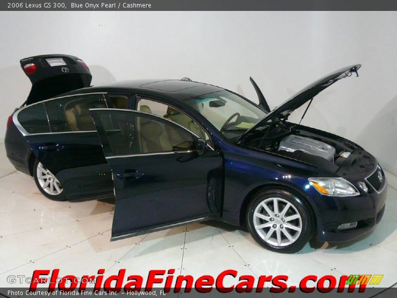 Blue Onyx Pearl / Cashmere 2006 Lexus GS 300