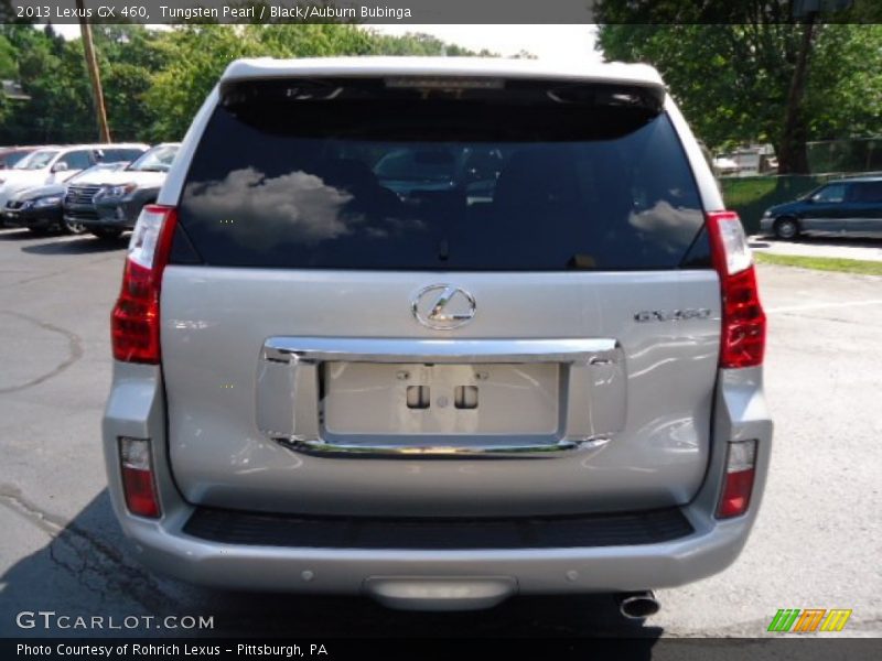 Tungsten Pearl / Black/Auburn Bubinga 2013 Lexus GX 460