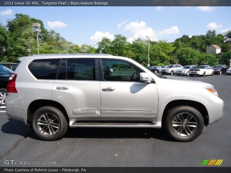 Tungsten Pearl / Black/Auburn Bubinga 2013 Lexus GX 460
