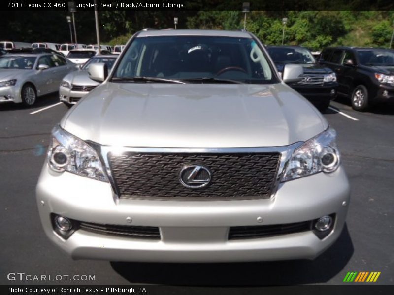 Tungsten Pearl / Black/Auburn Bubinga 2013 Lexus GX 460