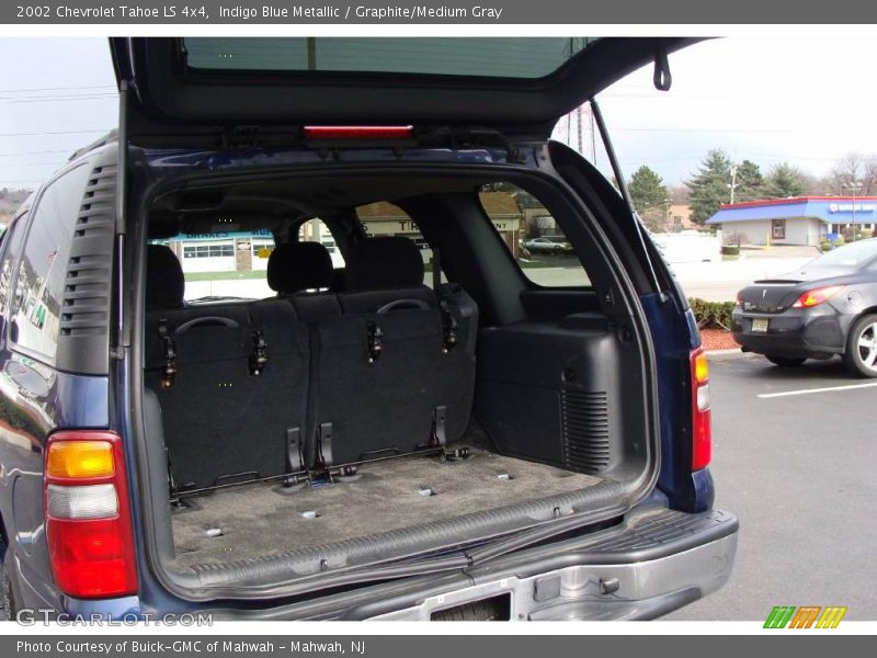 Indigo Blue Metallic / Graphite/Medium Gray 2002 Chevrolet Tahoe LS 4x4