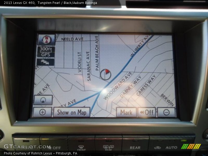 Tungsten Pearl / Black/Auburn Bubinga 2013 Lexus GX 460