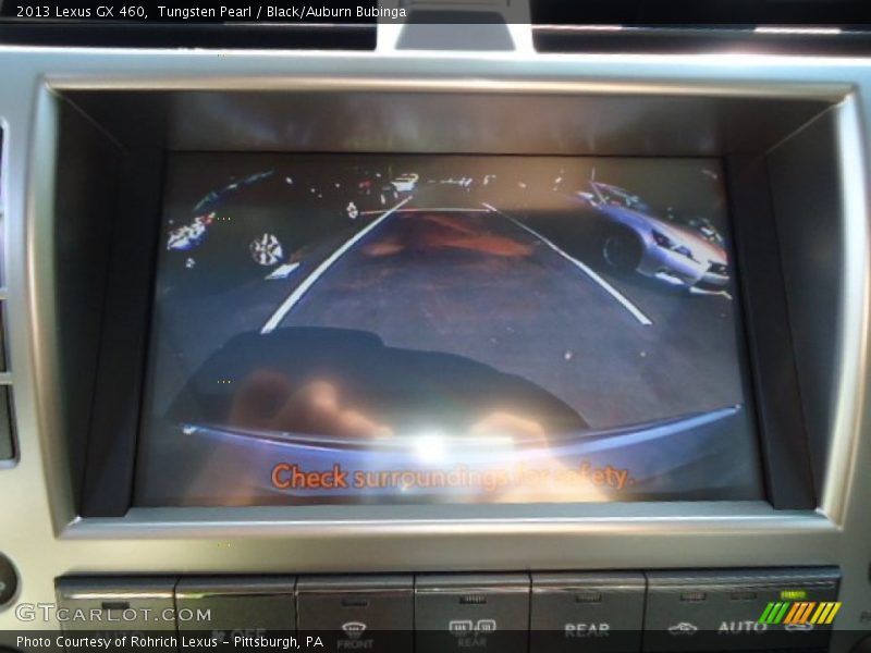 Tungsten Pearl / Black/Auburn Bubinga 2013 Lexus GX 460