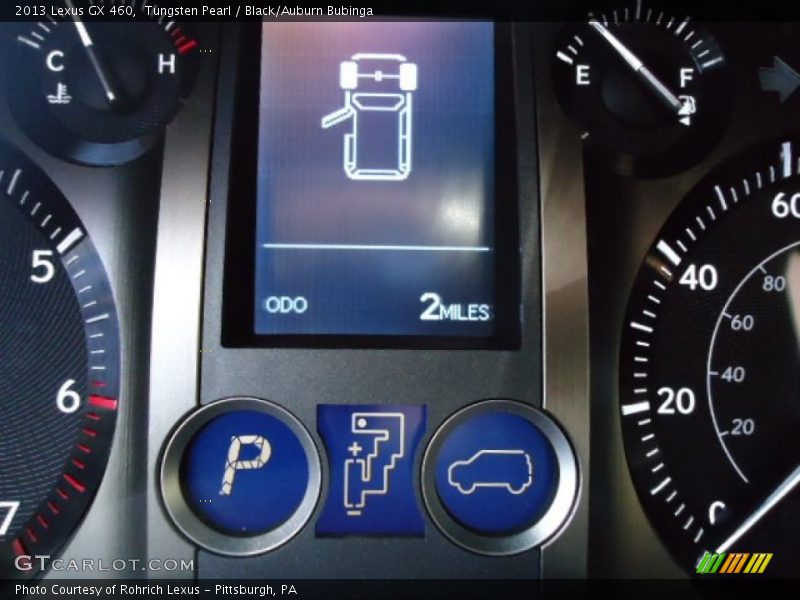Tungsten Pearl / Black/Auburn Bubinga 2013 Lexus GX 460