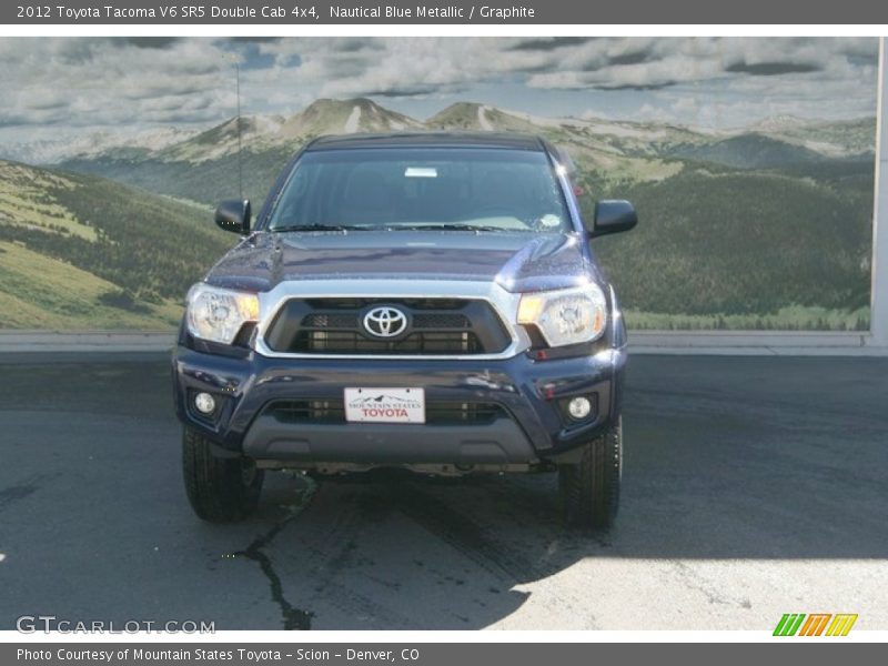 Nautical Blue Metallic / Graphite 2012 Toyota Tacoma V6 SR5 Double Cab 4x4