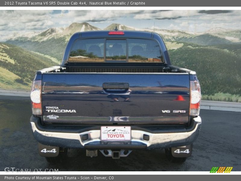 Nautical Blue Metallic / Graphite 2012 Toyota Tacoma V6 SR5 Double Cab 4x4