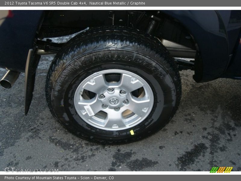 Nautical Blue Metallic / Graphite 2012 Toyota Tacoma V6 SR5 Double Cab 4x4