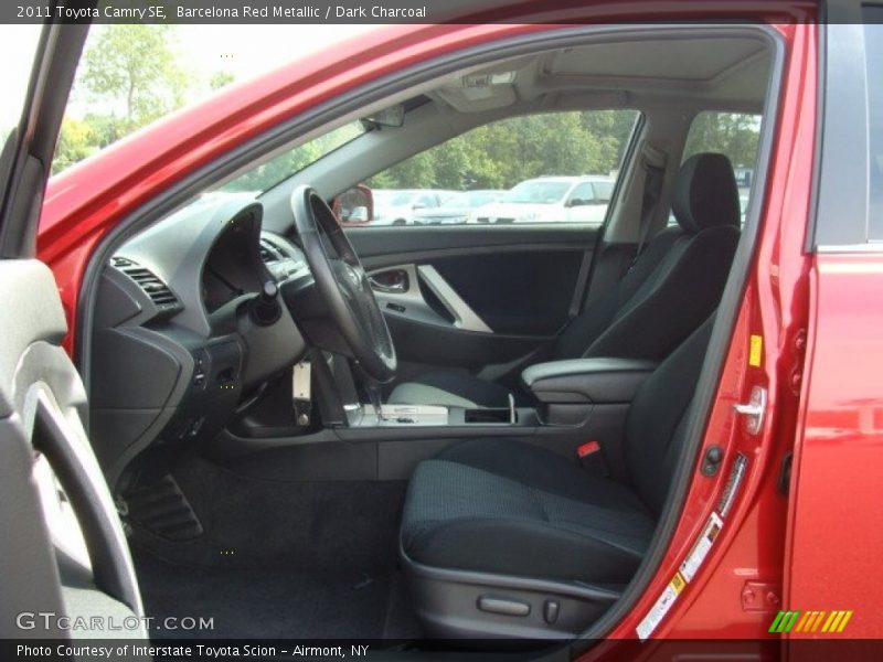 Barcelona Red Metallic / Dark Charcoal 2011 Toyota Camry SE