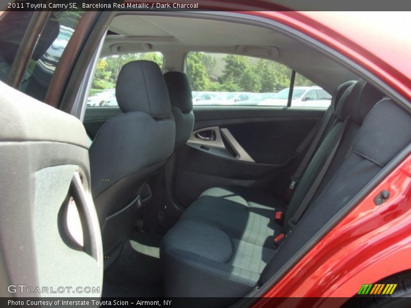 Barcelona Red Metallic / Dark Charcoal 2011 Toyota Camry SE