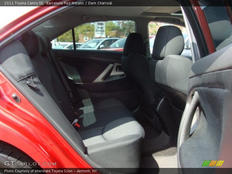 Barcelona Red Metallic / Dark Charcoal 2011 Toyota Camry SE