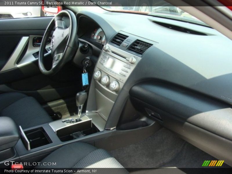 Barcelona Red Metallic / Dark Charcoal 2011 Toyota Camry SE