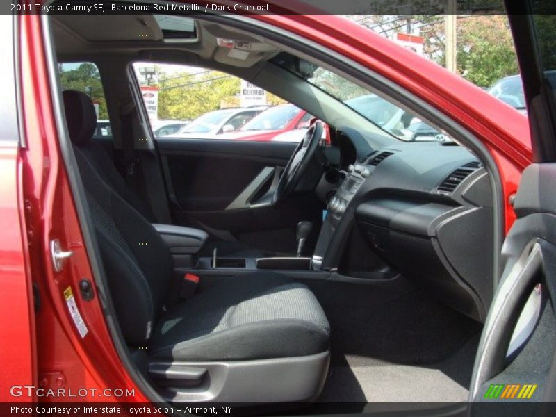 Barcelona Red Metallic / Dark Charcoal 2011 Toyota Camry SE