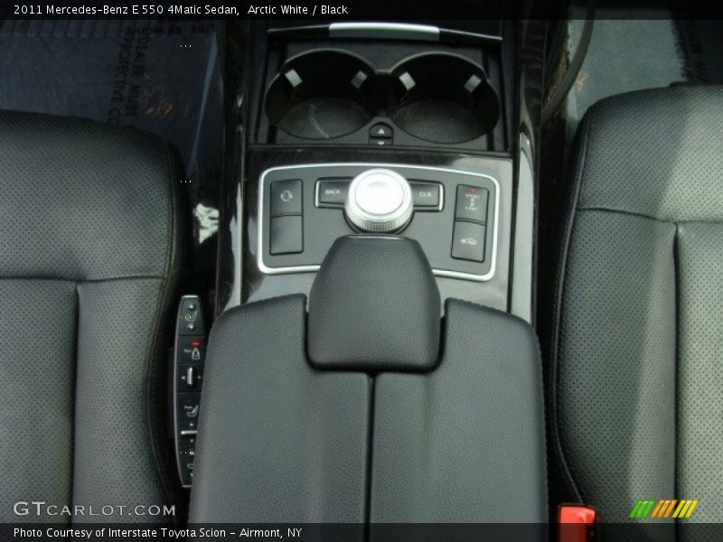 Arctic White / Black 2011 Mercedes-Benz E 550 4Matic Sedan