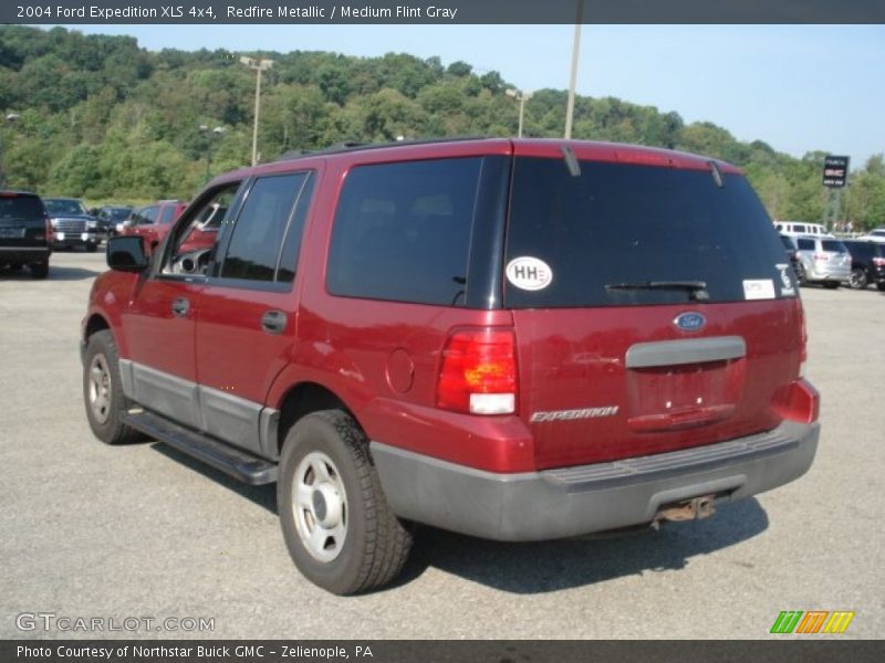 Redfire Metallic / Medium Flint Gray 2004 Ford Expedition XLS 4x4