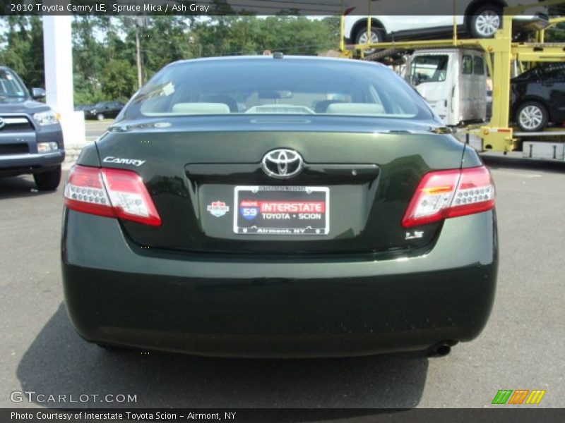Spruce Mica / Ash Gray 2010 Toyota Camry LE
