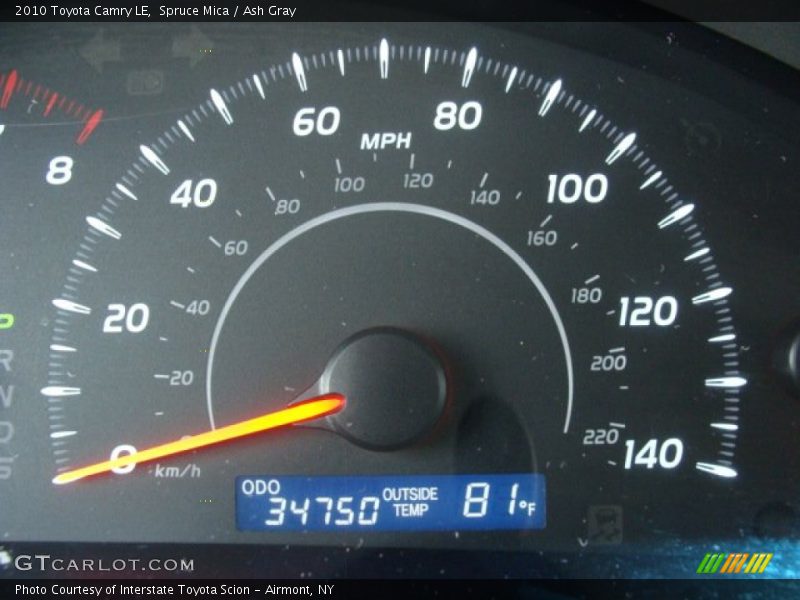 Spruce Mica / Ash Gray 2010 Toyota Camry LE