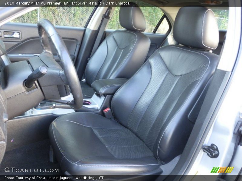 Brilliant Silver Metallic / Dark Charcoal 2010 Mercury Milan V6 Premier