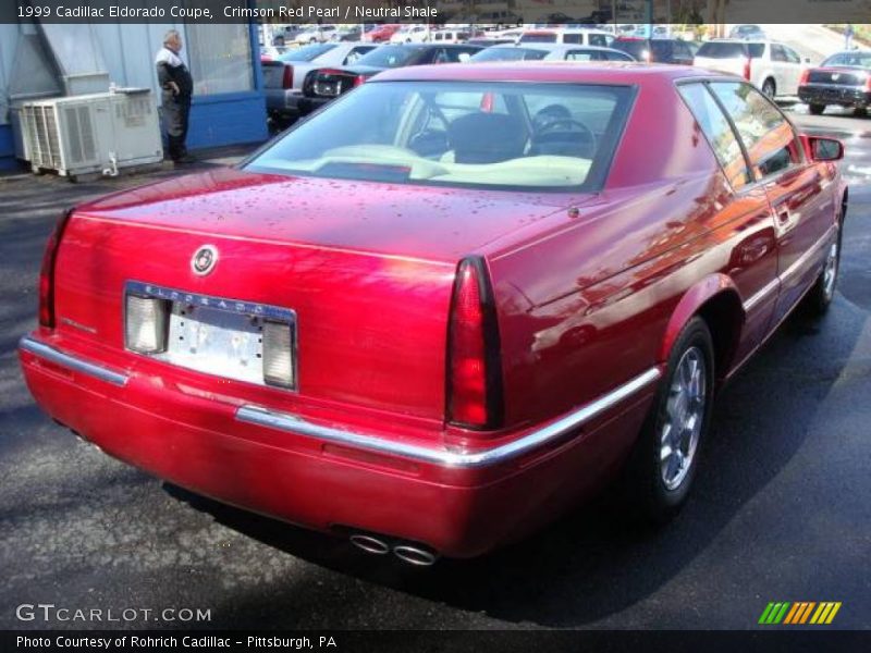 Crimson Red Pearl / Neutral Shale 1999 Cadillac Eldorado Coupe