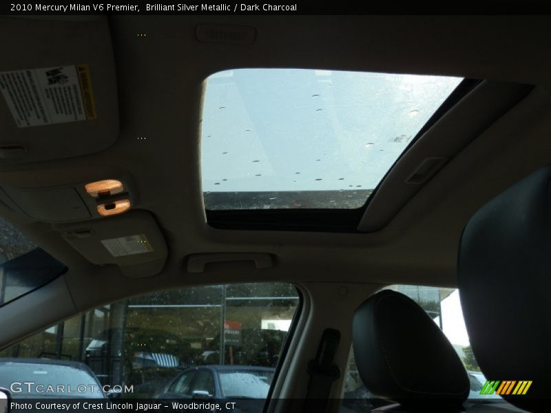 Brilliant Silver Metallic / Dark Charcoal 2010 Mercury Milan V6 Premier