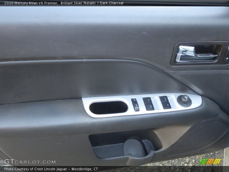 Brilliant Silver Metallic / Dark Charcoal 2010 Mercury Milan V6 Premier