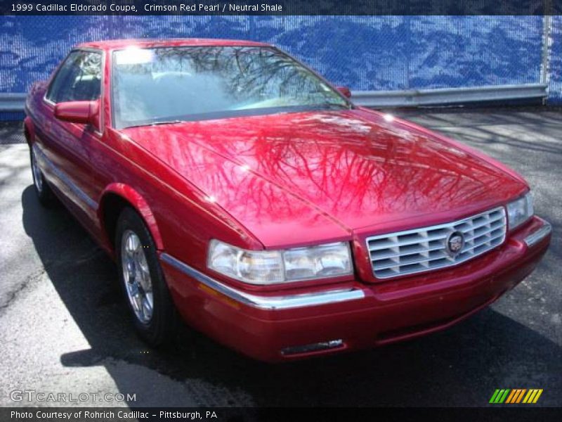 Crimson Red Pearl / Neutral Shale 1999 Cadillac Eldorado Coupe