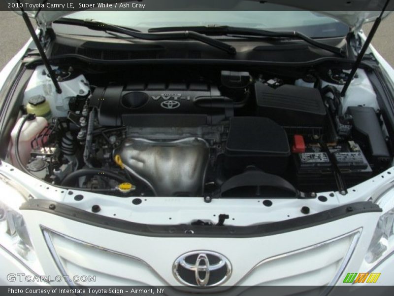 Super White / Ash Gray 2010 Toyota Camry LE