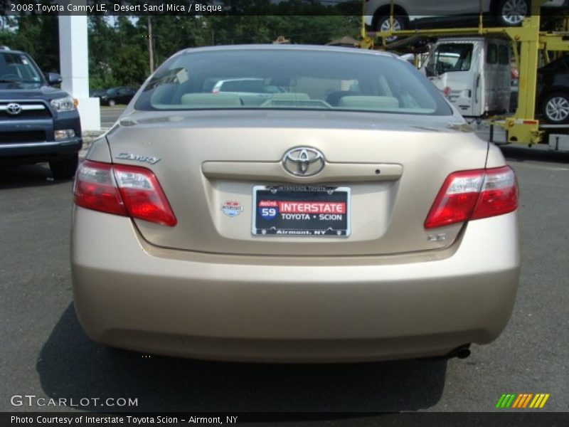 Desert Sand Mica / Bisque 2008 Toyota Camry LE