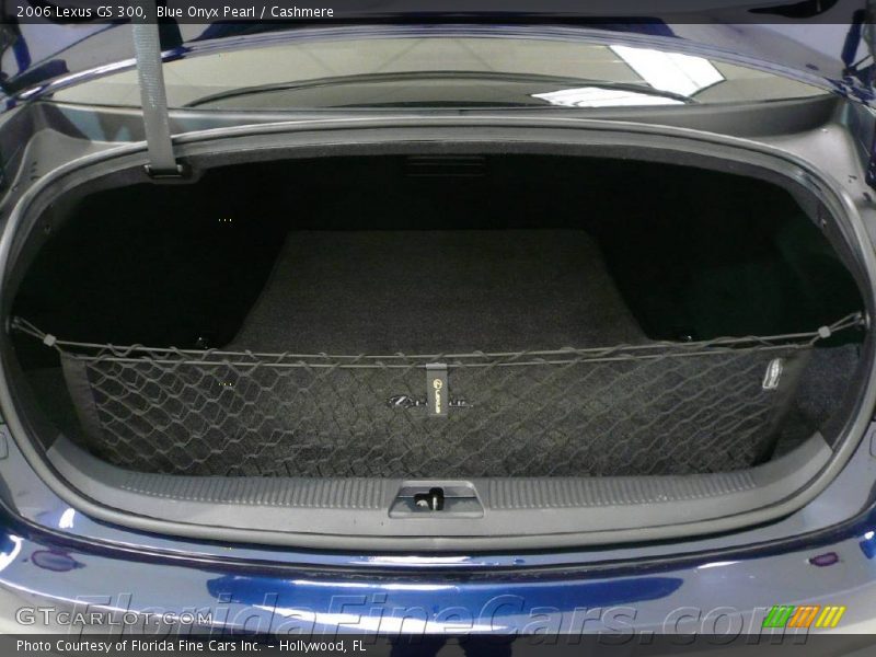 Blue Onyx Pearl / Cashmere 2006 Lexus GS 300