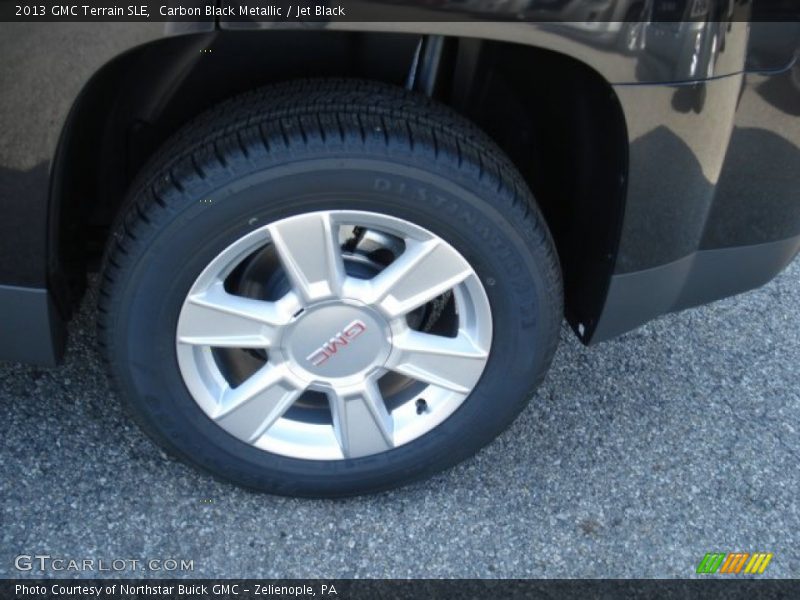Carbon Black Metallic / Jet Black 2013 GMC Terrain SLE