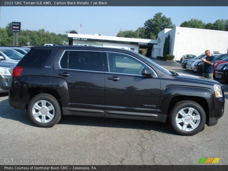 Carbon Black Metallic / Jet Black 2013 GMC Terrain SLE AWD