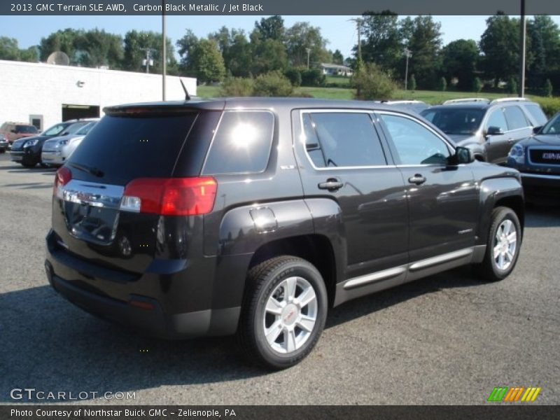 Carbon Black Metallic / Jet Black 2013 GMC Terrain SLE AWD