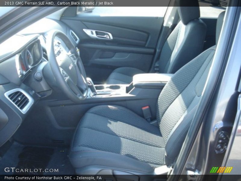 Carbon Black Metallic / Jet Black 2013 GMC Terrain SLE AWD